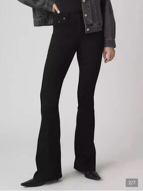 Levi’s 726 Black Flare Jeans